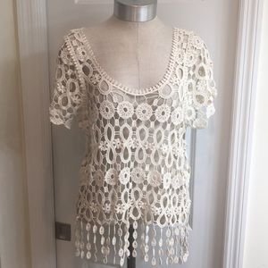 Phase One Crochet Top Size L